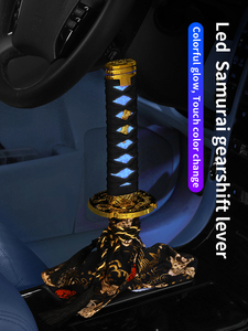 Bouton de tête de sabre samouraï en résine avec dégradé de couleurs lumineuses YC-PDT0226 - Product Image 2