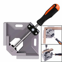 90 Graden Haakse Clip Lassen Vise Hoek Klem Met Verstelbare Swing Kaak Aluminium Voor Houtbewerking En Foto Framing