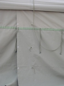 Tente de camping en toile imperméable vert armée pour <span class=keywords><strong>safari</strong></span> en <span class=keywords><strong>Afrique</strong></span>, 5x10M, 20-30 personnes, vente en gros - Product Image 5