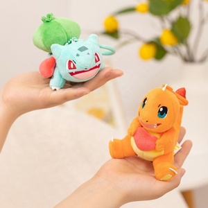 Vente en gros de porte-clés en <span class=keywords><strong>peluche</strong></span> Pokémon de haute qualité, originaux, Pikachu, Psyduck, Eevee, jouets en <span class=keywords><strong>peluche</strong></span> - Product Image 2