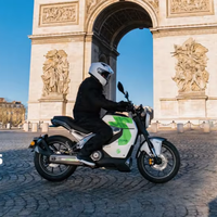 Moto électrique haute vitesse EEC NCM, moteur puissant de 9,5 kW, moto tout-terrain électrique avec frein ABS