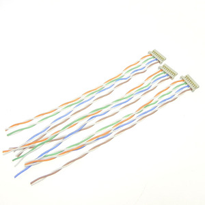 كابل إشارة LVDS بـ 8 أسنان وخطوة 1.25 ملم من DF14-8S-1.25C، سلك مجدول بطرف مفتوح لشاشات LCD الصناعية وشاشات أجهزة الكمبيوتر المحمولة - Product Image 2