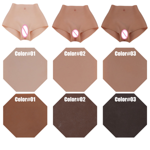 Siliconen Realistische Fake <span class=keywords><strong>Vagina</strong></span> Lift Hip Sexy Slipje Kut Transgender Shaper Broek Butt Panty Voor Crossdresser Travestiet - Product Image 5