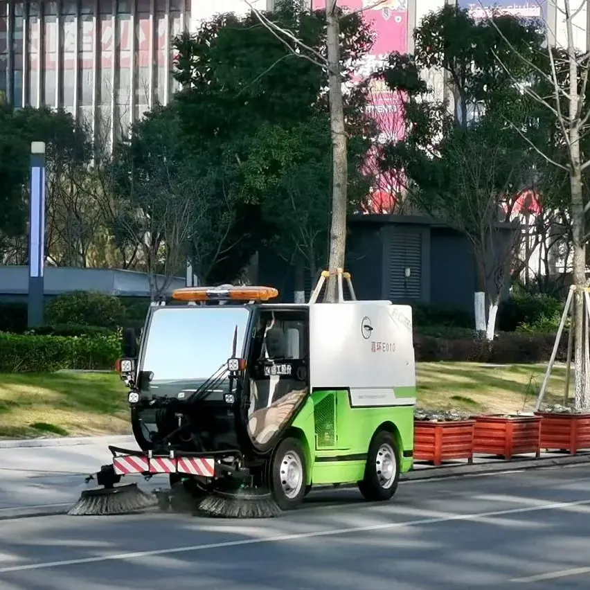 2023 nova chegada mini varredora de rua equipamento de limpeza de estradas da cidade para venda