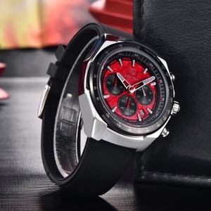 Montre Homme BENYAR 2025 Nouvelle Collection Quartz Étanche Bracelet Silicone Tendance Multifonction Chronographe Affaires + Coffret Cadeau - Product Image 5