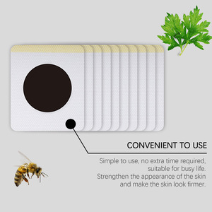 Patch minceur à base de venin d'abeille et de drainage lymphatique à base de plantes avec matériau en coton pour une perte de poids durable et la combustion de la graisse du ventre (10 pièces) - Product Image 6