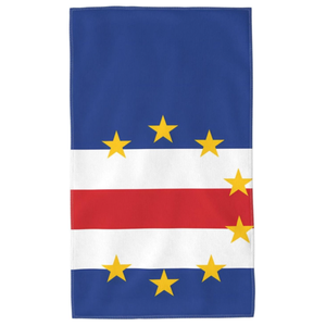 Serviette de plage en microfibre à motif drapeau national et emblème, idéale pour la salle de bain des hôtels familiaux de <span class=keywords><strong>Cap</strong></span>-<span class=keywords><strong>Vert</strong></span> - Product Image 3