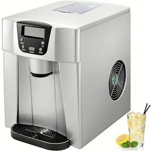 Machine commerciale flexible de fabrication de glace de cube de machine de machine à glaçons de l'opération 12kg à vendre - Product Image 3