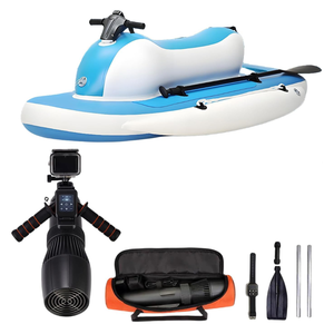 JOOLOOG Jet <span class=keywords><strong>ski</strong></span> électrique gonflable en PVC durable pour sports nautiques - Product Image 2