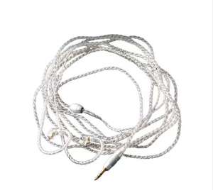 สายต่อหูฟัง ND 3 เมตร ชุบเงิน หัวกลม 3.5 มม. 0.75/0.78 แบบยูนิเวอร์แซล CCA/KZ/TRN/QDC/<span class=keywords><strong>TFZ</strong></span> - Product Image 1