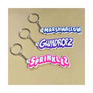 Llavero de Silicona con Logotipo Personalizado al por Mayor, Llavero Promocional de PVC con Anillo Metálico, Llavero de Goma 2D/3D - Product Image 1