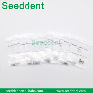 Bottoni linguali ortodontici dentali legabili/saldabili/monoblocco 10 pz/borsa - Product Image 3
