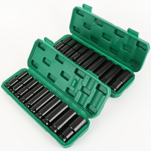 Nhà Máy Bán Hàng Trực Tiếp Spanners Bán Giống Như Hot Bánh 10-Mảnh Màu Đen Mở Rộng Và Dày Crom-Vanadi Thép Khí Nén Tay Áo - Product Image 5