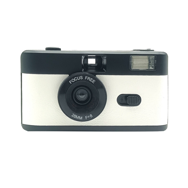 Custom LOGO Reusable Point-and-Shoot Film Camera With Flash Vintage Film Camera Gift