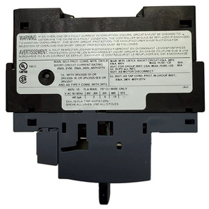 Disjoncteur moteur 3RV2011-4AA15 S00, neuf, 100% d'origine, classe 10, 3P, 10-16A, 480VAC, 50/60Hz, 3RV2011-4AA15 - Product Image 2