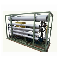 Conteneur portable RO osmose inverse dessalement d'eau de mer système de filtre à eau récipient à pression 1 an de garantie haute capacité