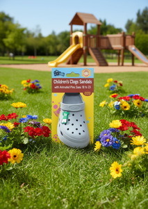 Children's <b>Clogs</b> Sandals Size 19 With Animated Pins Summer Shoes For Boys - Product Image 2