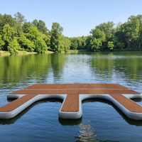Plateforme flottante gonflable robuste pour bateau, yacht, jet ski, sports nautiques, stable, antidérapante, de qualité marine