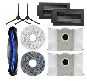 Kit pour aspirateur <span class=keywords><strong>Ecovacs</strong></span> T50 Pro/Omni, brosse latérale principale, filtre Hepa, tampon de nettoyage, sac à poussière, pièces de rechange - Product Image 1