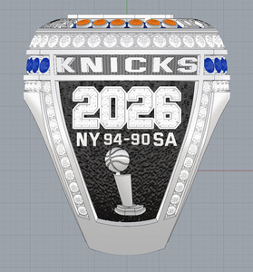 Nouvelle Collection 2026 – Bague de Champion Personnalisée <span class=keywords><strong>New</strong></span> <span class=keywords><strong>York</strong></span> Knicks en Alliage Plaqué Or 14K avec Strass en Cristal – Cadeau Anniversaire pour Fan de Sport - Product Image 4