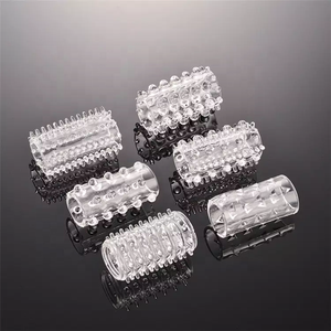 Parmak kol horoz yüzük seti 6 Penis kollu seks oyuncakları erkekler için - Product Image 2