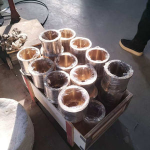 Personnalisable ZCuZn40Pb2 alésage taille bagues bronze métal manchon Cuivre fonte pièces - Product Image 5