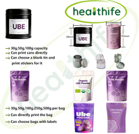 Poudre d'Ube Marque Privée Healthife, Poudre d'Igname Violette Ube