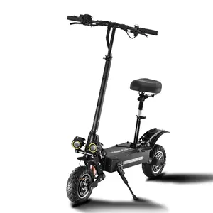11-дюймовый 60VC двойной привод высокоскоростной внедорожный мощный складной электрический скутер для взрослых Электрический скутер