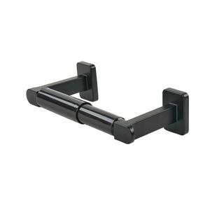 Accessoires de salle de bain modernes et élégants, installation facile, porte-<span class=keywords><strong>papier</strong></span> toilette télescopique en alliage de zinc, noir, vente flash - Product Image 4