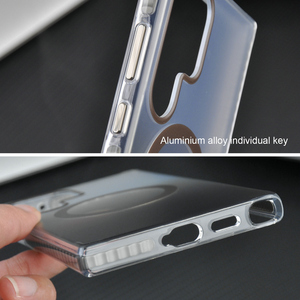 Logotipo personalizado Clear Phone Case <span class=keywords><strong>TPU</strong></span> IML IMD Print Anti Scratch <span class=keywords><strong>Frosted</strong></span> Gradient Anti Shock Phone Case para Samsung S24 S25 Ultra - Product Image 4