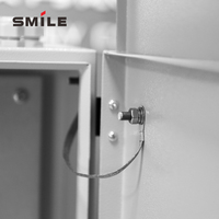 CHNSMILE Boîtier de distribution extérieur OEM en aluminium/acier inoxydable, résistant aux intempéries, rail DIN, protection IP65, taille et épaisseur personnalisables