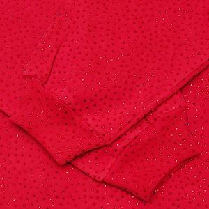 <span class=keywords><strong>Felpa</strong></span> con Cappuccio <span class=keywords><strong>Oversize</strong></span> in Cotone 100% con Logo Personalizzato, Stampa di Lettere e Strass Rossi, Stile Streetwear Americano - Product Image 4