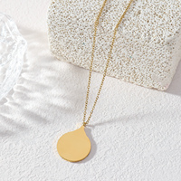 Collier Pendentif Musulman Islamique en Acier Inoxydable avec Calligraphie Arabe du Verset du Coran Ayatul Kursi, Bijoux de l'Aïd, Vente en Gros