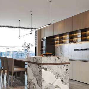 Muebles de Cocina para Exteriores de Diseño Moderno, Gabinetes de Acero Inoxidable 304 con Acabado de Laca Ecológica, Incluye Bisagras para el Hogar - Product Image 2