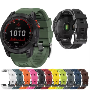 Bracelet de montre Upro en caoutchouc souple antichoc Quickfit pour Garmin Fenix 8 8 Pro 22 mm 26 mm - Product Image 1