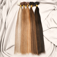Extensions de cheveux vierges lisses de qualité salon, à clipser, en cheveux humains Remy, lot complet pour une tête entière, extensions de cheveux humains naturels épais