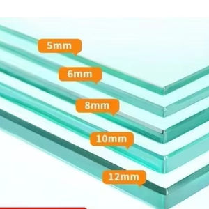 Panneau de verre pour mur de porte de <span class=keywords><strong>douche</strong></span> verre feuilleté de couleur claire taille personnalisée et verre trempé de couleur - Product Image 1