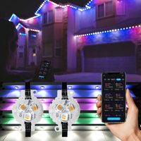 Lumières de piste permanentes de Noël 30mm RGBW UCS2904 LED Pixel Light ip67 Outdoor Waterproof Pixel Led Point Pight Source