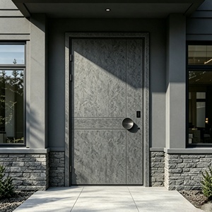 Puertas de Entrada Frontales Modernas Anti-Robo con Tamaño y Acabado Personalizados para Desarrolladores y Contratistas - Product Image 4