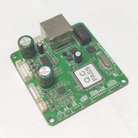 Tarjeta de Audio para Transmisión en Red con Amplificador de Potencia, Salida de Audio Unidireccional, Módulo de Transmisión para Altavoz de Columna