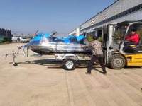 Jet ski familial de loisirs, moteur en fibre de verre 4 temps 1400cc, fabrication sur mesure en Chine