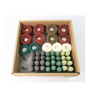 Kit de meulage et de polissage pour résine acrylique de laboratoire dentaire, polisseurs en caoutchouc de silicone HP - Product Image 2