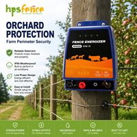 HPSFENCE ODM OEM HPS480 Elektrische Omheining Energizer 12V 4.8J IPX6 Omheining Energie-eenheid voor Paardenweide Veiligheidsbeheer Gebruik Gereedschapset