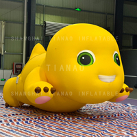 Dragón de leche inflable Dibujos animados de animales inflables para decoración o publicidad o eventos