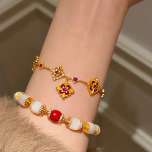 Pulsera de plata de ley 925, delicada, minimalista, ajustable, en stock, proveedor mayorista de joyería para mujer - Product Image 1