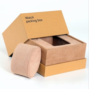 Exquisita Caja de Regalo para Reloj, Estuche de Viaje de Terciopelo para Guardar Relojes y Joyas, Caja para Reloj con Tapa Heaven and Earth, Estuche Moderno para Reloj - Product Image 2