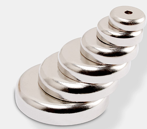 Ímã de montagem de ímã de copo de base redonda, suporte de ímã escareado com potes magnéticos - Product Image 2