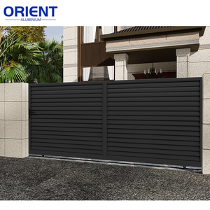 <span class=keywords><strong>Portail</strong></span> <span class=keywords><strong>battant</strong></span> automatique en aluminium pour allée, <span class=keywords><strong>portail</strong></span> d'entrée de jardin, <span class=keywords><strong>portail</strong></span> coulissant en aluminium avec commande motorisée - Product Image 6