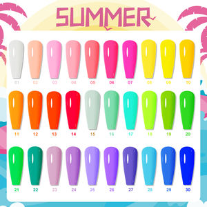 Kit de vernis à ongles gel <span class=keywords><strong>Miss</strong></span> Rainbow, service OEM/ODM, 30 couleurs, vernis à ongles gel d'été pour salon de manucure, fournitures pour ongles, vernis à ongles gel - Product Image 5