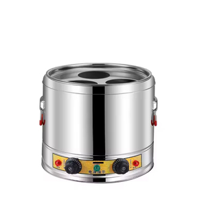 Équipement de cuisson commercial en acier inoxydable, <span class=keywords><strong>cuiseur</strong></span> à <span class=keywords><strong>pâtes</strong></span> électrique commercial à 3 paniers / cuisinière à nouilles / <span class=keywords><strong>cuiseur</strong></span> <span class=keywords><strong>vapeur</strong></span> - Product Image 5
